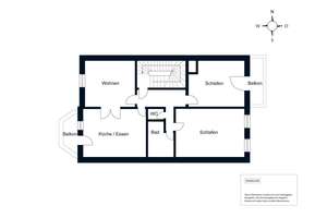 Eigentumswohnung in historischem Stadthaus – Altbaucharme mit Entwicklungspotenzial – Die vollständige Adresse der Immobilie erhältst du vom Anbieter., 20149 Harvestehude, Hamburg – Vorschaubild 12