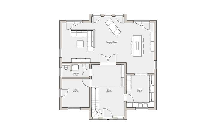 Grundriss Erdgeschoss