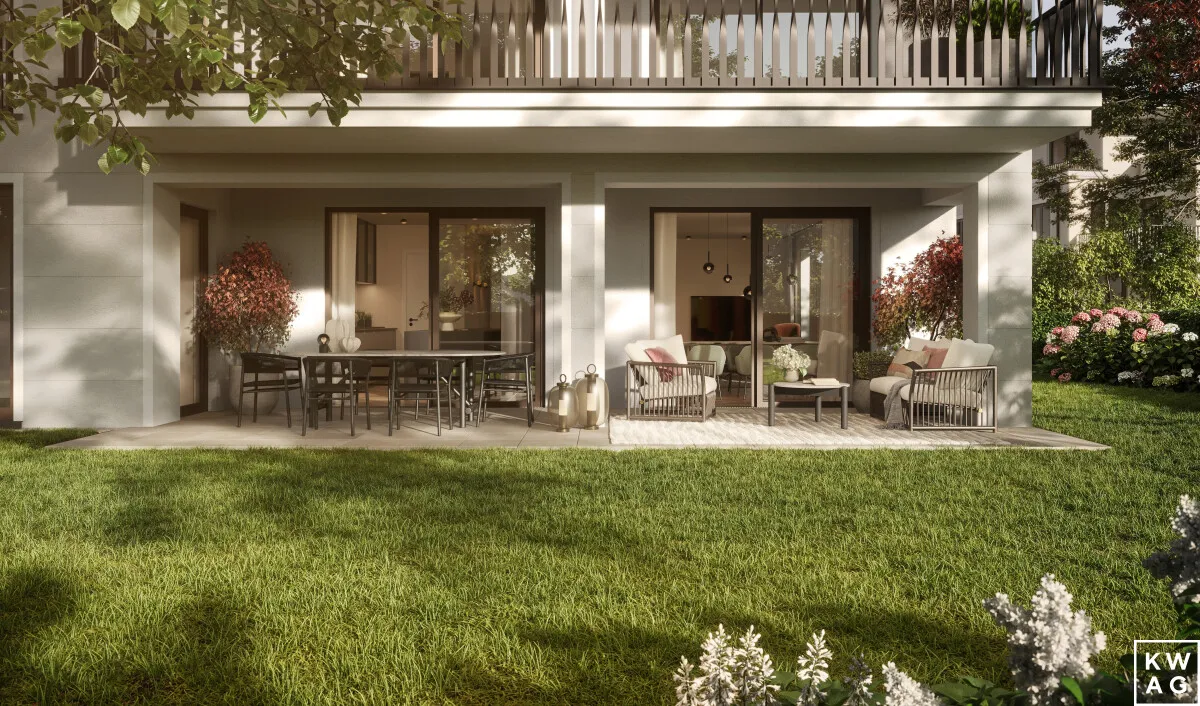 2-Zimmer-Gartenwohnung – barrierefrei, hochwertig, großer Privatgarten