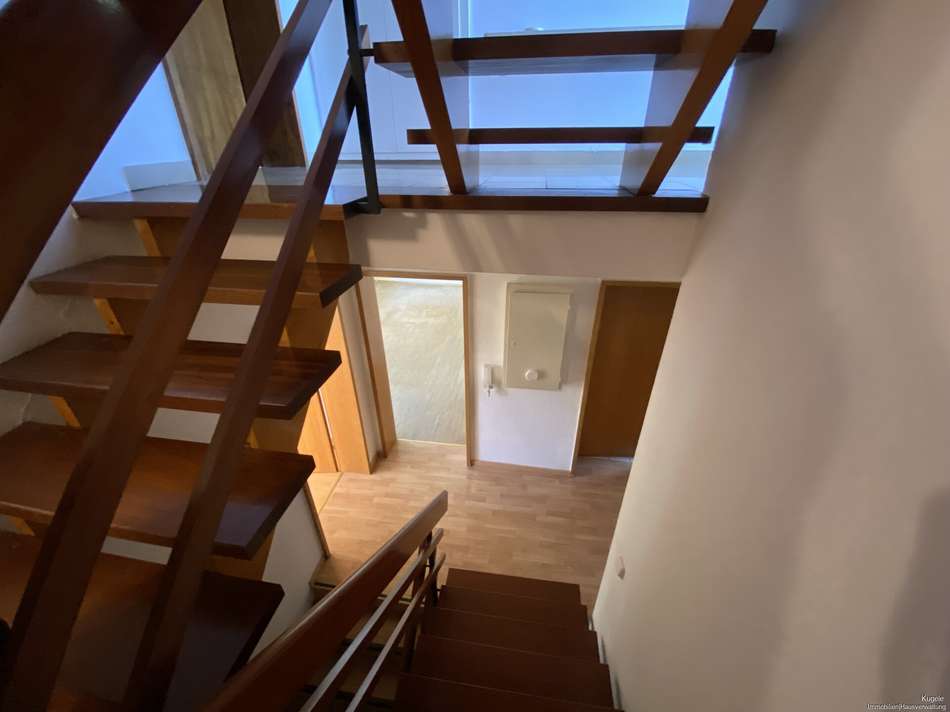 Treppe ins Gartengeschoss