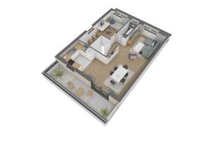 Attraktive Maisonette-Wohnung mit 4,5 Zimmer und Dachterrasse