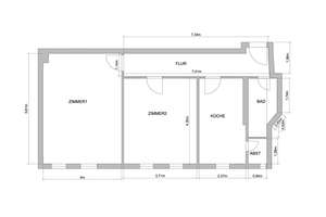 2-Zimmer-Altbauwohnung | 4. OG | Gartenhaus | Wohnküche | HWR | ruhig | Gute Lage | Wohngeld 183 € – Die vollständige Adresse der Immobilie erhältst du vom Anbieter., 10589 Charlottenburg, Berlin – Vorschaubild 15