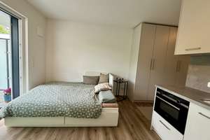 Hochwertig möbliertes Neubau-Terrassen-Apartment mit TG-Einzelstellplatz inkl. E-Ladestation – Schleißheimer Straße 433, 80935 Lerchenau-Ost, München – Vorschaubild 3