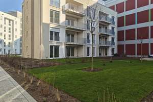 Erstbezug Neubau 3-Zimmer Wohnung mit Einbauküche, Balkon, Terrasse und Garten in Darmstadt-Mitte – Donnersbergring 4, 64295 Mitte, Darmstadt – Vorschaubild 7