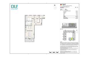 DU! Schicke 3-Zimmer-Wohnung mit Blick auf den grünen Dachgarten (WE 131) – Volmerswerther Straße 7 a-h, 40221 Unterbilk, Düsseldorf – Vorschaubild 3