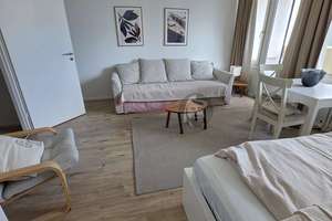 Sofort Bezugsfrei / Möblierte 1 Raumwohnung mit Balkon  / Virtuelle 360 Grad Besichtigung