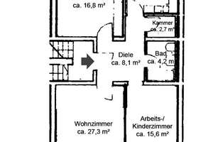 Top renovierte 3-Zimmer-Wohnung mit Süd-West-Loggia direkt am Perlacher Forst! – Bozzarisstr. 43, 81545 Harlaching, München – Vorschaubild 2
