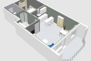 2-Zimmer-Wohnung mit Balkon, Einbauküche und Stellplatz (5 min zum Flughafen) – Bahnstraße 28a, 65451 Kelsterbach – Vorschaubild 12