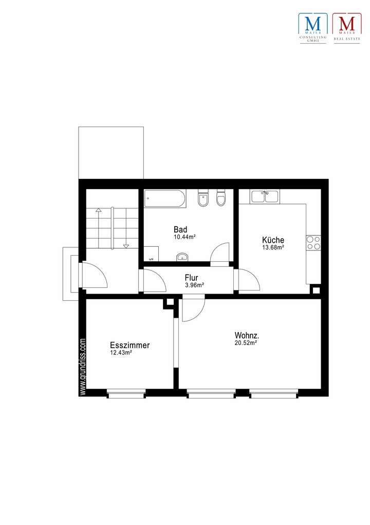 Grundriss OG Zweifamilienhaus