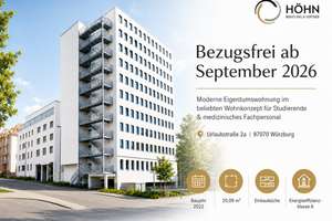 Bezugsfrei ab September 2026 | Modernes Apartment für Studierende & medizinisches Fachpersonal