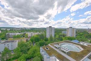 Modern möbliertes Apartment mit Weitblick im SI-Centrum in Stuttgart Möhringen – Die vollständige Adresse der Immobilie erhältst du vom Anbieter., 70567 Möhringen-Mitte, Stuttgart – Vorschaubild 6