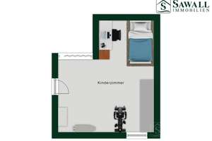 Wohnen wie im eigenen Haus: 4-Zimmer-Maisonette mit Garten und Terrasse in ruhiger Lage – Die vollständige Adresse der Immobilie erhältst du vom Anbieter., 12353 Buckow, Berlin – Vorschaubild 21