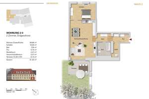 ***große 2,5 Zi.-Wohnung im EG, WE 2-3 mit Terrasse u. Gartenanteil*** – Pfinztalstr. 2, 76227 Durlach, Karlsruhe – Vorschaubild 42