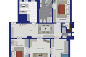 Exklusive Wohnung in bevorzugter Wohnlage
 – Die vollständige Adresse der Immobilie erhältst du vom Anbieter., 4155 Gohlis-Süd, Leipzig – Vorschaubild 13
