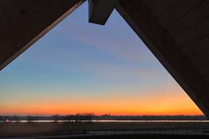 Wo andere Urlaub machen! Haus Penthouse mit Panoramablick auf den Rhein  große Garage für Wohnmobil – Die vollständige Adresse der Immobilie erhältst du vom Anbieter., 46509 Xanten – Vorschaubild 3