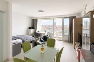 Über den Dächern Münchens – helles Apartment mit Balkon und beeindruckendem Stadtblick – 80339 Schwanthalerhöhe (Ortsteil), München – Vorschaubild 4