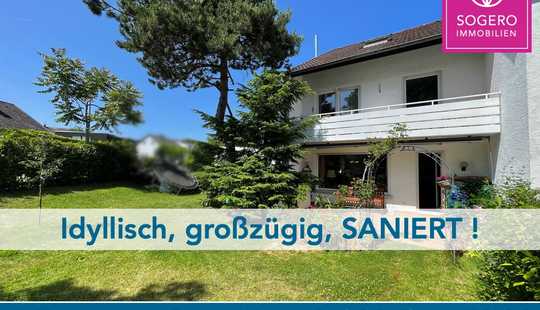 Bild von Idyllisch, gross & SANIERT - neu DG Fotos! 7 Zi, 2xBad, 2xPP+Garage, 155m2, Grund 470m2