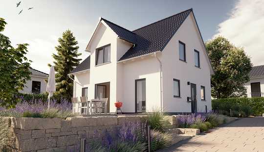 Bild von Lichtdurchflutetes Wohnen – Ihr Lichthaus 121 als Effizienzhaus 40 in Taunusstein-Hambach