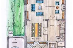 Exklusives Landhaus mit schönem Garten in Düsseldorf-Wittlaer – Die vollständige Adresse der Immobilie erhältst du vom Anbieter., 40489 Wittlaer, Düsseldorf – Vorschaubild 19