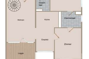 Maisonettewohnung mit spektakulärer Dachterrasse und unverbautem Rheinblick – mit Erbpacht! – 51105 Poll, Köln – Vorschaubild 24