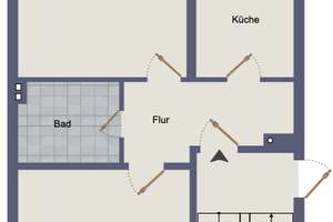NEUES ZUHAUSE ODER CHARMANTE KAPITALANLAGE - MODERNE 2 ZIMMER WOHNUNG IN DER WESTSTADT – Die vollständige Adresse der Immobilie erhältst du vom Anbieter., 49078 Weststadt, Osnabrück – Vorschaubild 9