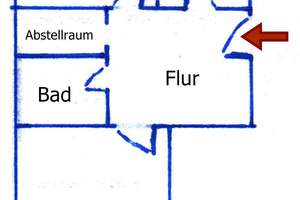 Ruhig und zentrumsnah!  Ideal für Studierende! Zweizimmerwohnung mit Einbauküche und Balkon – Juliusstraße 13, 38118 Westliches Ringgebiet, Braunschweig – Vorschaubild 8