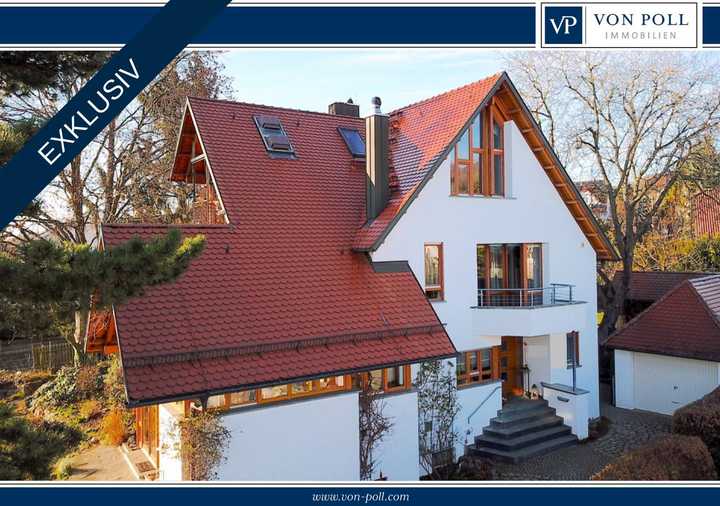 Architektenhaus aus Glas, Stein & Holz