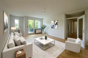 2-Zimmer Wohnung mit Parkblick - stilvoll, ruhig & komfortabel – Die vollständige Adresse der Immobilie erhältst du vom Anbieter., 81825 Waldtrudering, München – Vorschaubild 2