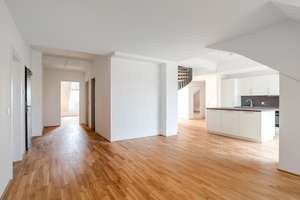 5-ZW Penthouse Charakter, gr. Dachterrasse, Parkett, Aufzug, Einbauküche – Robert-Funari-Straße 26, 68309 Käfertal, Mannheim – Vorschaubild 15