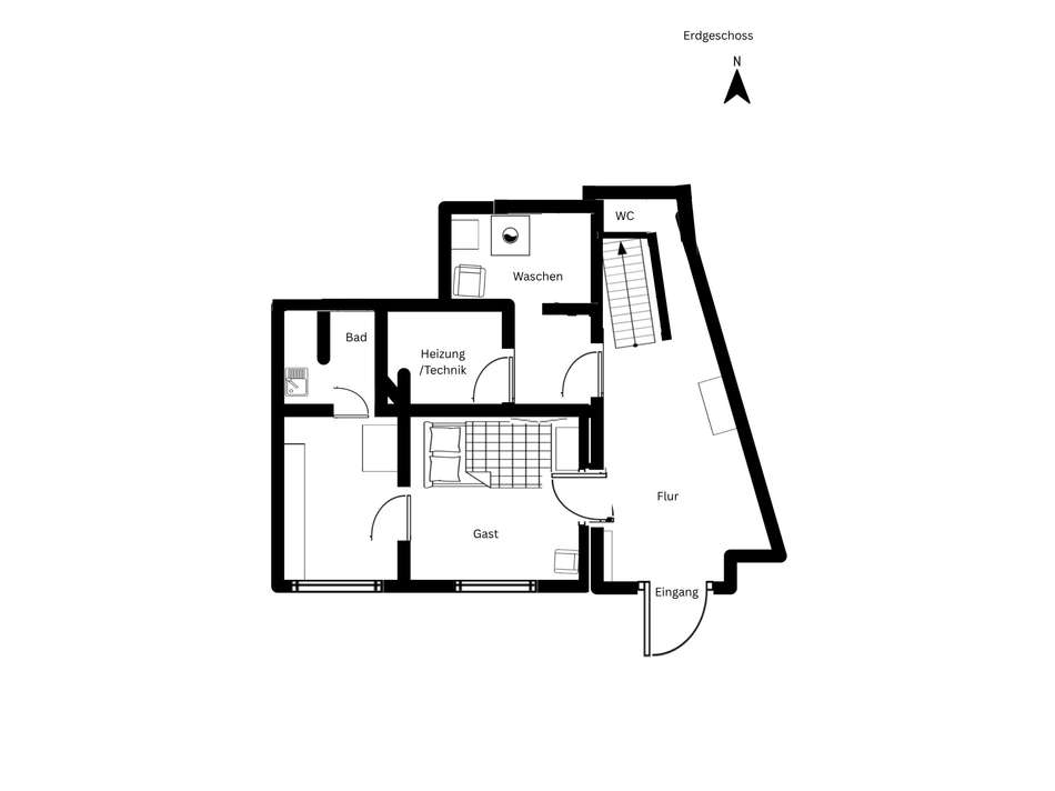 Grundriss Erdgeschoss