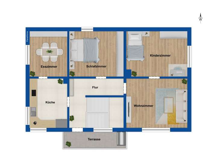 Grundriss Obergeschoss