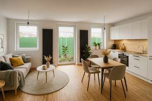 1-Zimmer-Wohnung mit ca. 52 m² – zentral gelegen, durchdacht geschnitten