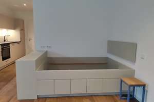 Ab 01.07.26  frei | 1-Zimmer Wohnung mit Terrasse - Nähe Uniklinik Vollmöbliert – Fliednerstraße 9a, 48149 Sentrup, Münster – Vorschaubild 3