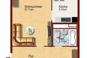 Schöne Wohnung für eine kleine Familie am Fuß des Zittauer Gebirges – Hochwaldstraße 5, 2785 Olbersdorf – Vorschaubild 9