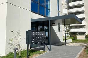 Modern & Charmant: 2 Zimmer + Süd-West-Balkon, Einbauküche, Neubauausstattung, Walk-In-Dusche,Aufzug – 60528 Niederrad, Frankfurt am Main – Vorschaubild 12