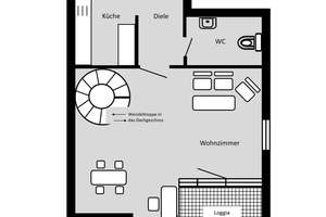 Altbaucharme trifft modernes Wohnen: Maisonette mit hohen Decken, Galerie, Loggia & Stellplatz! – 48159 Uppenberg, Münster – Vorschaubild 21