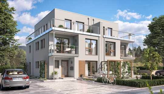 Bild von Am Waldrand - Ihre großzügige Doppelhaushälfte inkl. Grundstück, schlüsselfertig, Bodenplatte, KfW40