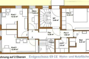 Frei ab 11/2026: 4,5-Zi-Maisonette, Westausrichtung, Terrasse, Privatgarten, Stellplatz – Ludgeristraße 65, 38442 Ehmen, Wolfsburg – Vorschaubild 10