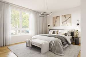 2-Zimmer Neubauwohnung im Erdgeschoss mit Sonnenterrasse in Düsseldorf-Rath – Rather Broich 154, 40470 Rath, Düsseldorf – Vorschaubild 3