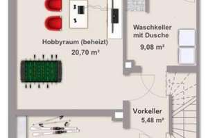 ** 1 von 8 WG-Zimmer ** in einem modernisiertes Reiheneckhaus in Kaufbeuren – Die vollständige Adresse der Immobilie erhältst du vom Anbieter., 87600 Neugablonz, Kaufbeuren – Vorschaubild 36