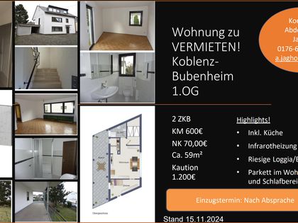 Gepflegte 2-Raum-Terrassenwohnung mit EBK und Garage outlet in Burscheid