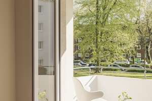 Scandi-Style Loft-Wohnung mit Parkett, schicker Einbauküche und Südwest-Balkon – Rhiemsweg 57D, 22111 Horn, Hamburg – Vorschaubild 8
