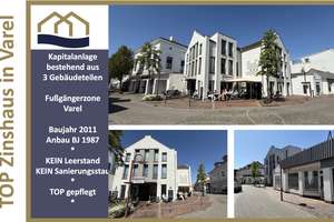 Renditestarke Kapitalanlage in City Lage bestehend aus 3 Gebäudeteilen mit einer Rendite von 5,57% – Obernstraße 10, 26316 Varel – Vorschaubild 1
