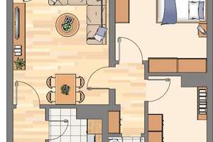 Demnächst frei! 3-Zimmer-Wohnung in Dortmund Wickede – Die vollständige Adresse der Immobilie erhältst du vom Anbieter., 44319 Wickede, Dortmund – Vorschaubild 2