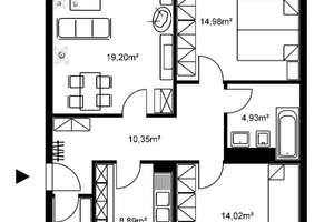 Helle 3-Zimmerwohnung mit Balkon im Herzen des Schelmengrabens wartet auf Sie! – Karl-Marx-Straße 36, 65199 Dotzheim, Wiesbaden – Vorschaubild 6
