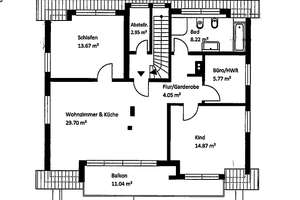 moderne 3,5-Zi.-DG-Wohnung  mit Süd-Balkon in Alfeld/Leine - 2023 vollständig saniert – Winzenburger Straße 43, 31061 Alfeld (Leine) – Vorschaubild 16