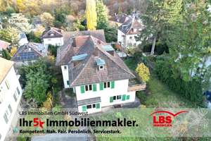 TOPLAGE BOPSER-WALD! Renovierungsbedürftiges 2-Familien-Villen-Anwesen mit Büro und Doppelgarage!