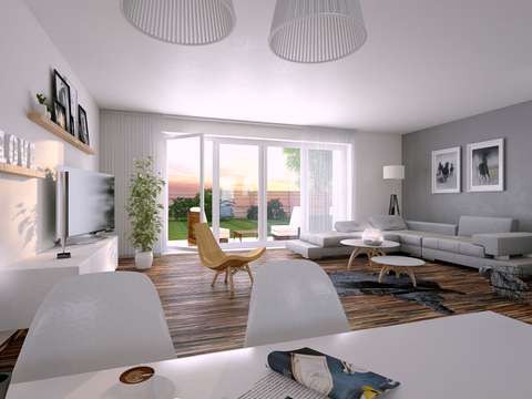 Home Direct Future 62 Modernes Wohnzimmer Wohnwände