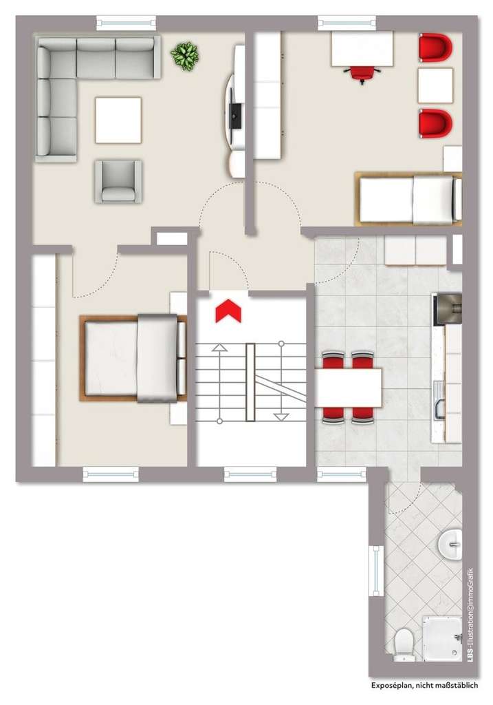 Immobilie in Dieburg - Doppelhaushälfte zur Kapitalanlage in Dieburg - Bild 3