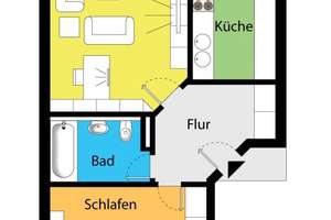 Preishammer! Attraktive Kapitalanlage: Gemütliche Wohnung mit großem Balkon! – Die vollständige Adresse der Immobilie erhältst du vom Anbieter., 1189 Coschütz/Gittersee, Dresden – Vorschaubild 5
